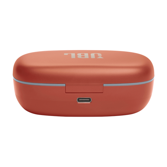 JBL Endurance Peak 3 - Coral - Dust and water proof True Wireless active earbuds - Detailshot 4